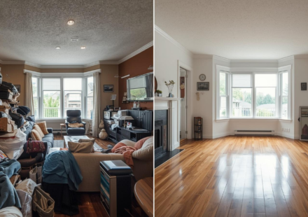 hoarding remediation vancouver basement before after