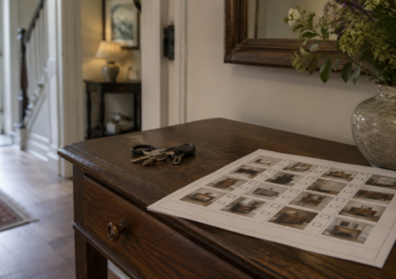 Executor clearing a home, documenting belongings in a Vancouver estate