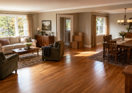 Full house of furniture ready for consignment in a Vancouver home