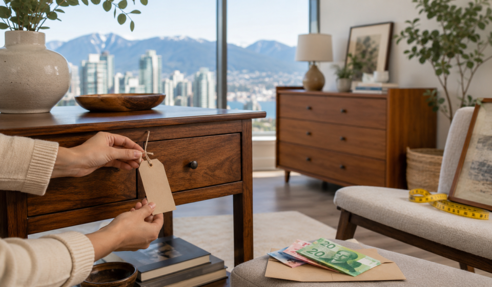What sells best consignment vancouver stores stock, staged furniture ready for sale